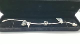 Pandora Silver Charm Bracelet 925 Silver 26.73g